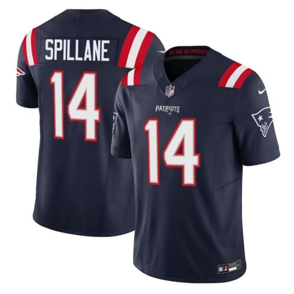 Mens or Youths Choose Robert Spillane Navy Vapor Stitched Jersey